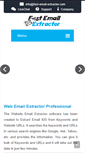 Mobile Screenshot of fast-email-extractor.com